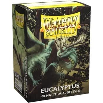UNIT Dragon Shield Dual Matte - Eucalyptus (100 ct.)