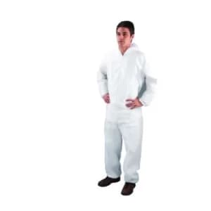 Non-Woven Coverall XLarge 46-50" White DC03