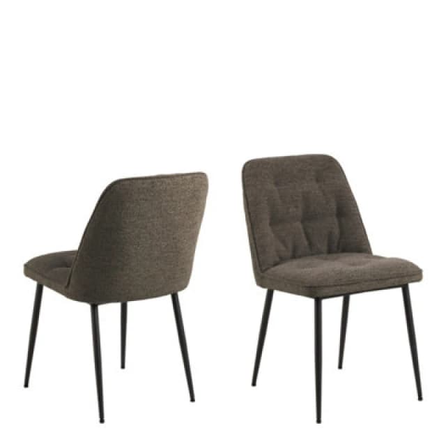 Furniture To Go Brooke Dining Chair In Taupe Set Of 2