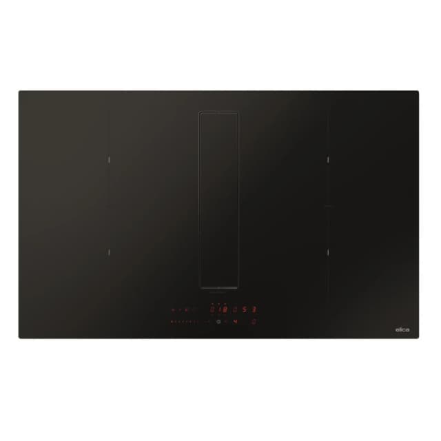 Elica NikolaTesla 83cm Induction Venting Hob NT-FIT-XL-RAW Black