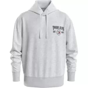 Tommy Jeans Relaxed Luxe Hoodie - Grey