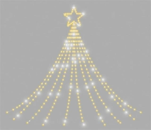 Xmas Haus 1.5M Waterfall Light Chain 330 LED -10% Twinkle