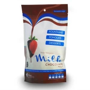 JM Posner Finest Belgian Milk Chocolate Chips - 900g