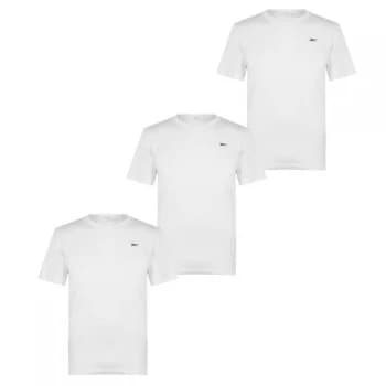 Reebok 3 Pack T Shirt Mens - White