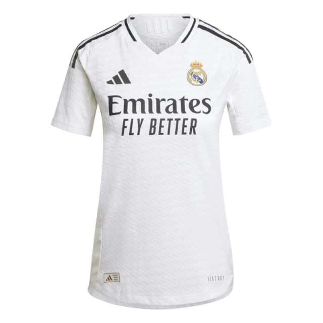 adidas Real Madrid Authentic Home Shirt 24/25 Womens White female 8 (XS)