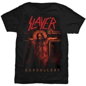Slayer - Crucifix Unisex Large T-Shirt - Black
