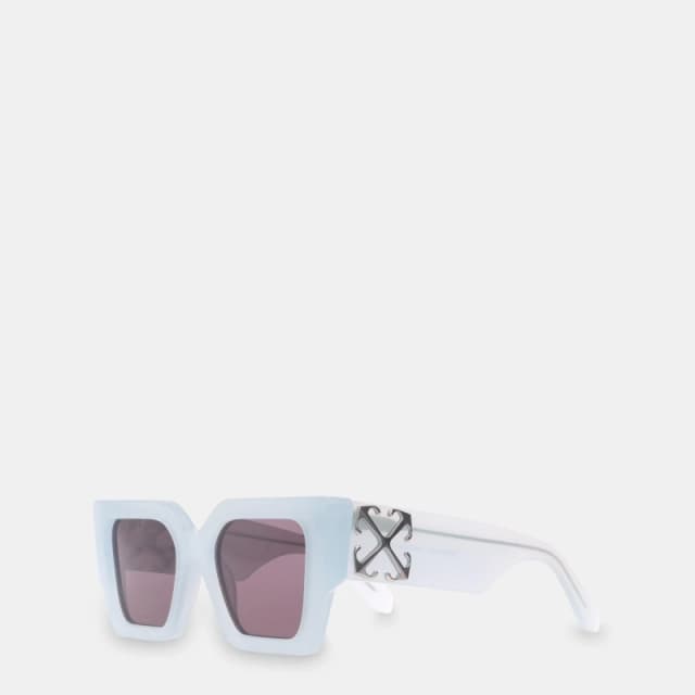 Off White Catalina Sun Square Sunglasses Light Blue unisex One Size