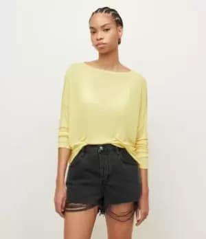 AllSaints Womens Womens Relaxed Fit Francesco Rita T-Shirt, Green, Size: XS, Green