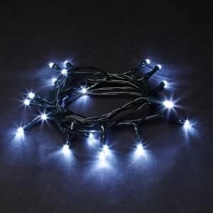 Robert Dyas 100 Bright White Multi-Action LED Indoor and Outdoor Lights - Battery Operated