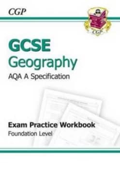 Gcse Geography Aqa a Exam Practice Workbook - Foundation a -G Course Hardback