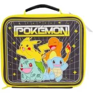 Pokemon Rectangular Lunch Bag (One Size) (Yellow/Black/Blue) - Yellow/Black/Blue