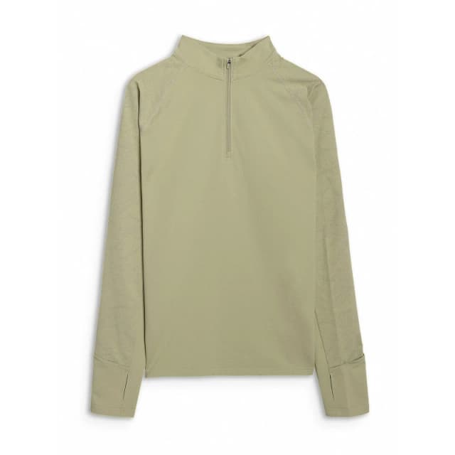 4F 4F Zip Training Top Sn54 Olive male Medium