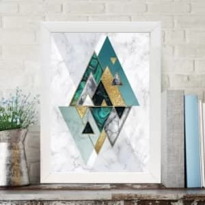 BC1532075891 Multicolor Decorative Framed MDF Painting