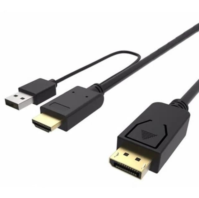 FDL 2M HDMI/A 2.0 TO DISPLAYPORT CABLE M/M