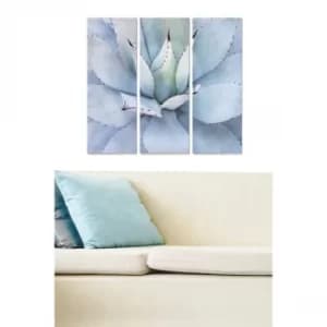 MDF1750940 Multicolor Decorative MDF Painting (3 Pieces)