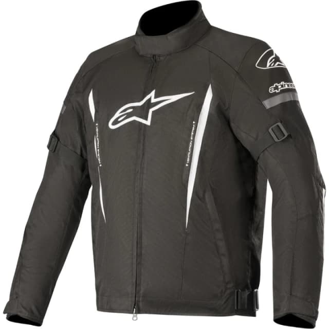 Alpinestars Gunner V2 Waterproof Motorcycle Jacket S Black White Black White