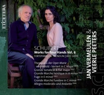 Schubert Works for Four Hands - Volume 6 by Franz Schubert CD Album