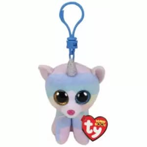 ty Heather Kitten Boo Clip, none