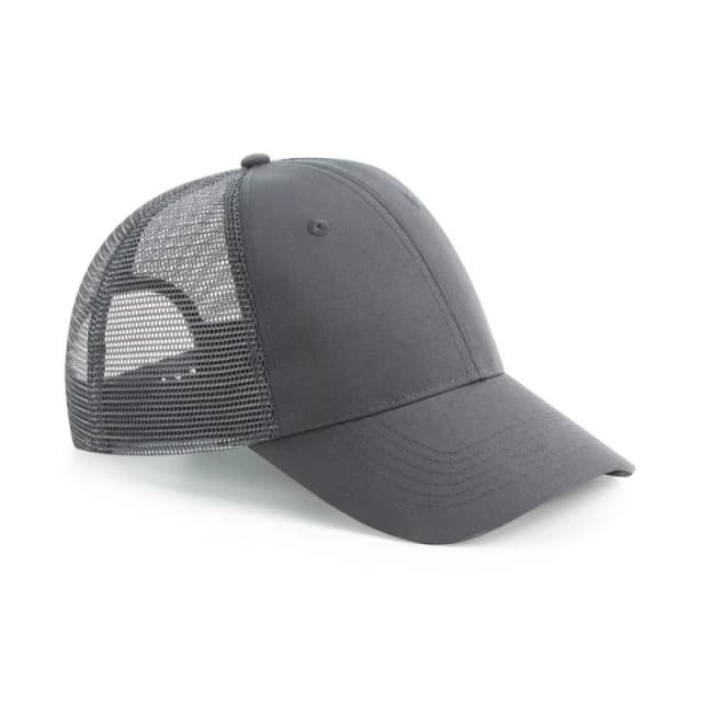 Beechfield Beechfield Men Snapback Cap in Mid Grey Mid Grey One Size Male 5063107854681