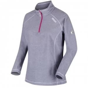 Regatta Womens Montes Half Zip Fleece - Eldrbry(Wht)