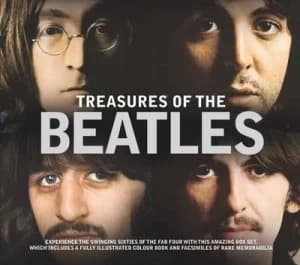 The Beatles Treasures by Terry Burrows Hardback