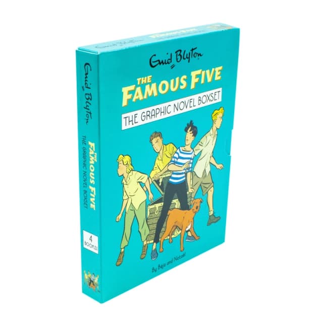 The Famous Five Graphic Novel 4 Book Collection Box Set By Enid Blyton For Fans Everywhere Enid Blyton Books