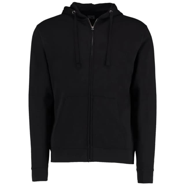 Kustom Kit Mens Klassic Full Zip Hoodie in Black Size: XS Black Male XS