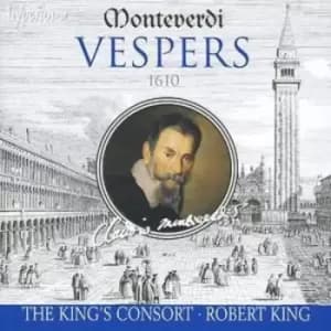 Vespers 1610 King the Kings Consort by Claudio Monteverdi CD Album