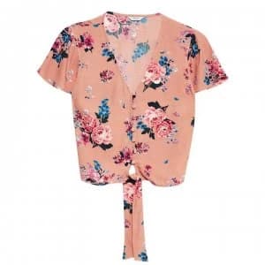 Jack Wills Hope Romantic Blouse - Nude