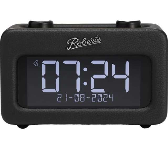Roberts Roberts Revival Rest DAB+ FM Clock Radio - Black