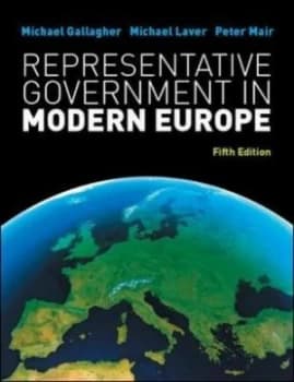 Representative Government in Modern Europe by Michael Gallagher Paperback