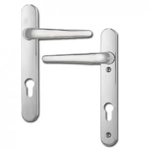 ERA Classic 92mm PZ uPVC Door Handles - 221mm 122mm fixings