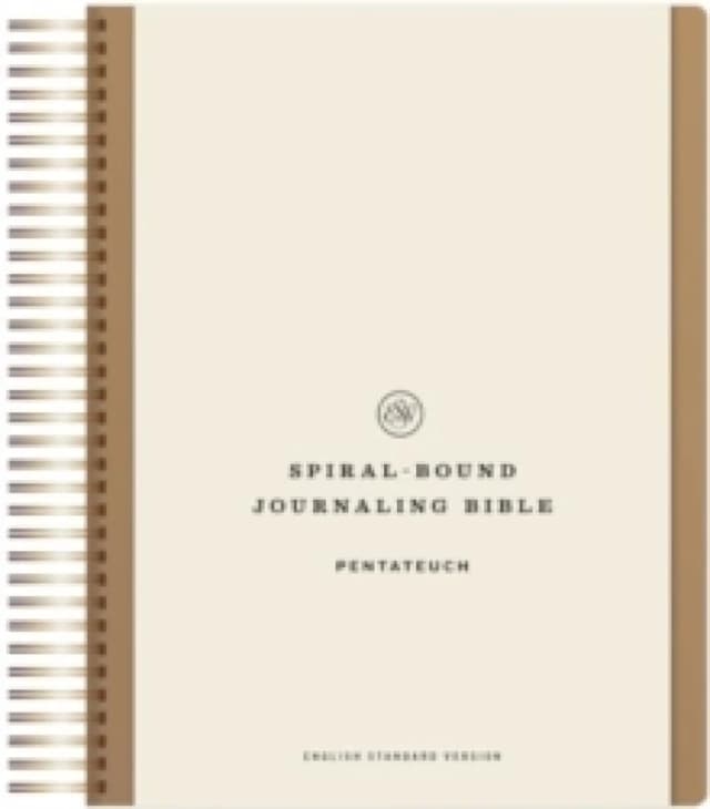 ESV Spiral-Bound Journaling Bible, Pentateuch Hardback