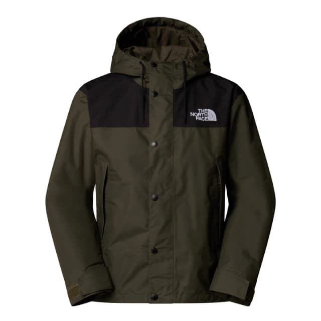 The North Face Mens Reign On Weather-Resistant Jacket Taupe Green male Small