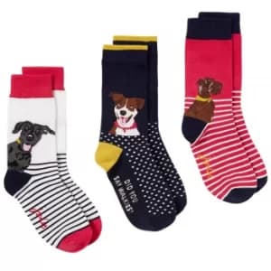 Joules Womens Brilliant Bamboo Socks 3 Pack