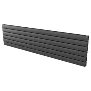 Thames Duplex Horizontal Designer Radiator 445x1800 Anthracite