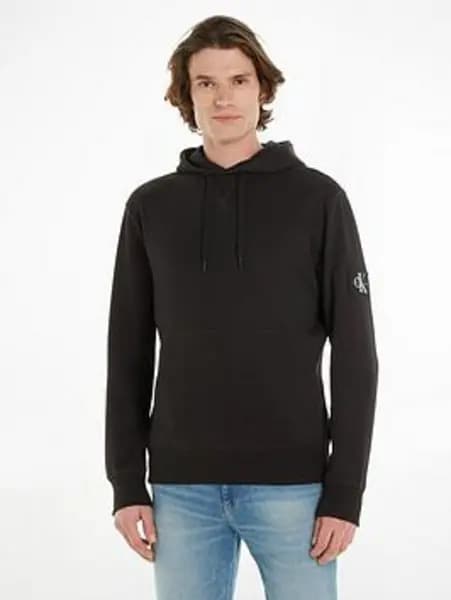 Calvin Klein Jeans Badge Hoodie - Black