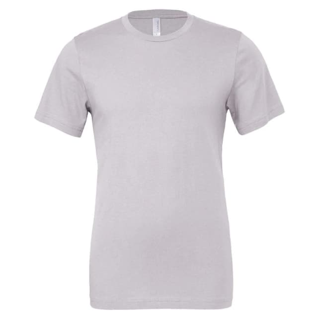 Bella + Canvas Mens Jersey Crew Neck T-Shirt in Lavender Size: XS Lavender Male XS