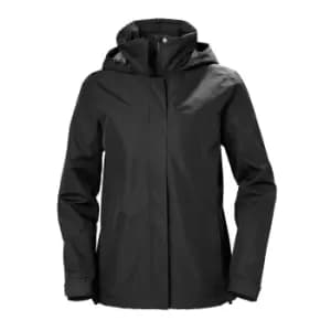 Helly Hansen Womens Aden Great-fit Versatile Rain Jacket Black XXL