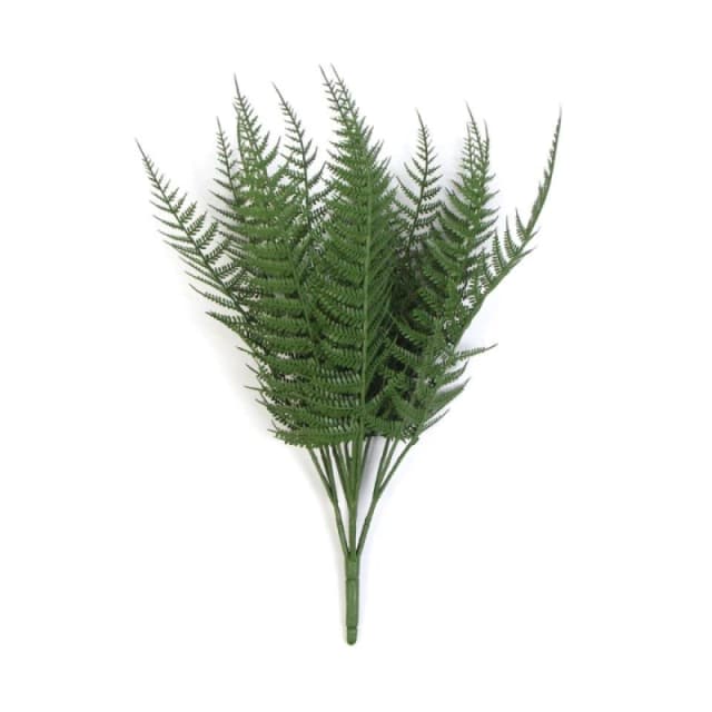 N/A 35cm Fire Resistant Artificial Fern Stem