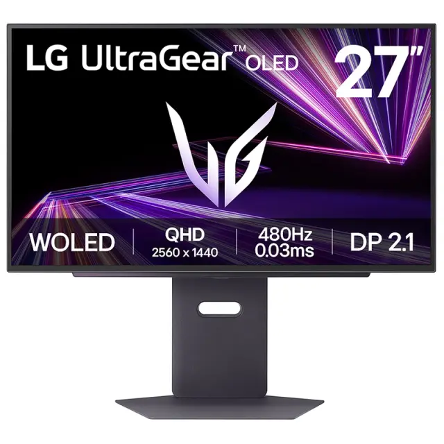 LG UltraGear 27GX790A 27 OLED QHD 480Hz 0.03ms Gaming Monitor 27GX790A-B.AEK Black