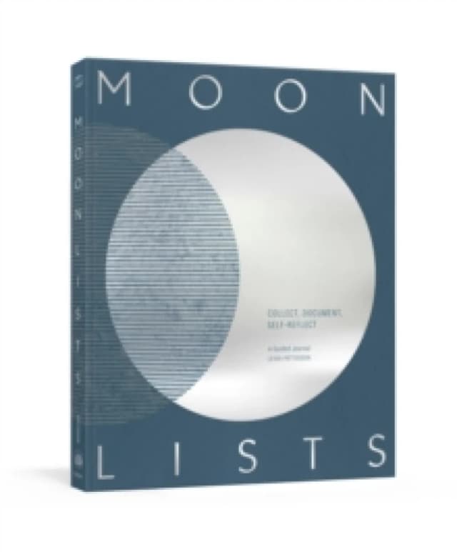 Moon Lists : A Guided Journal Diary or journal