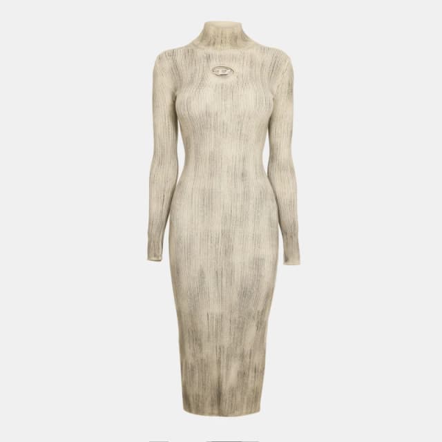 Diesel Womens Zary Maxi Dress Brushed Nickel female 8