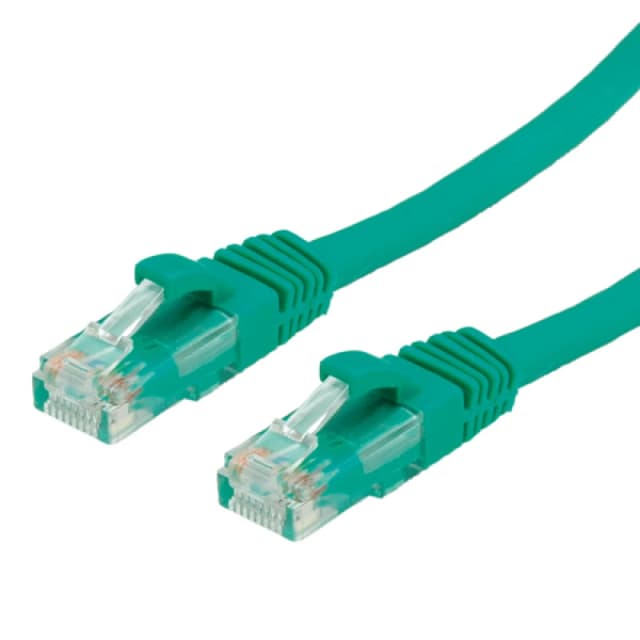 VALUE UTP Cable Cat.6. halogen-free. green. 0.5 m