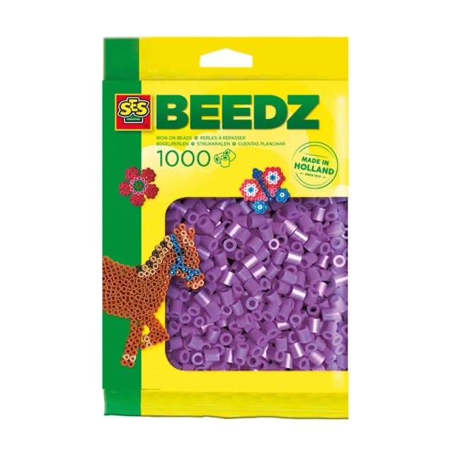 SES Creative Iron on beads 1000 purple Multi unisex One Size