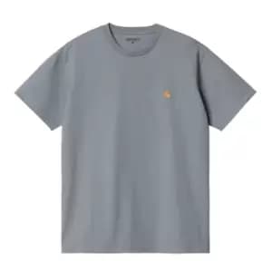 Carhartt Wip S/s Chase T-Shirt, Mirror / Gold