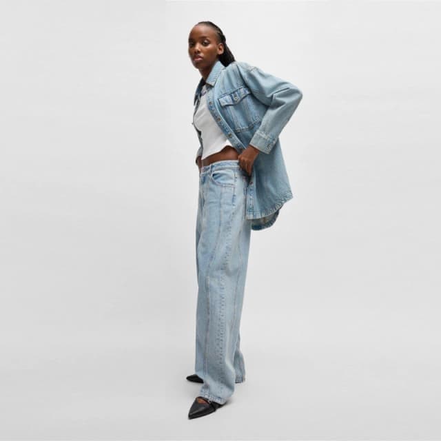 HUGO Hugo Leni 6 B 10268857 01 - Blue Blue 30 R