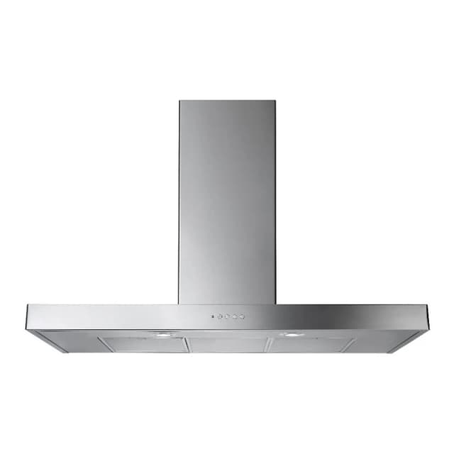 Rangemaster UHDF100SS/ 100cm Flat Chimney Hood - STAINLESS STEEL UHDF100SS/