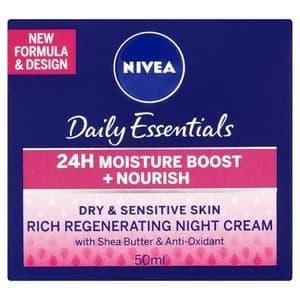 Nivea Daily Essentials Regenerating Night Cream 50ml