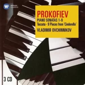 Prokofiev Piano Sonatas 1-9/Toccata/9 Pieces from Cinderella by Sergei Prokofiev CD Album